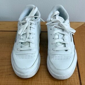Reebok Classic White Athletic Shoes